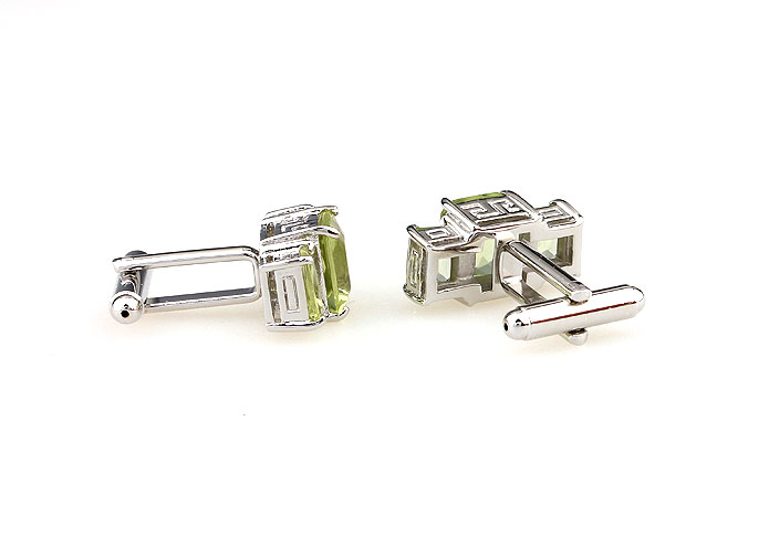  Green Intimate Cufflinks Crystal Cufflinks Wholesale & Customized  CL665558