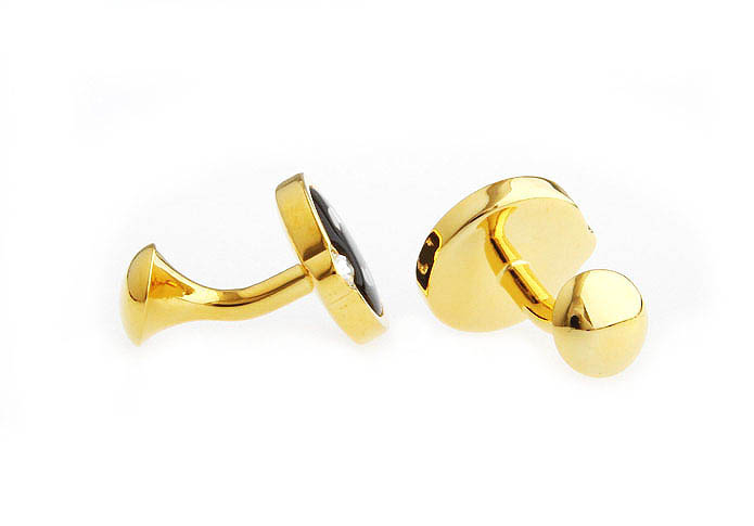  Gold Luxury Cufflinks Crystal Cufflinks Wholesale & Customized  CL665613