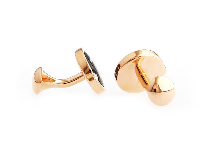  Gold Luxury Cufflinks Crystal Cufflinks Wholesale & Customized  CL665617