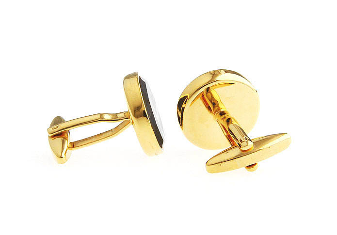  Gold Luxury Cufflinks Crystal Cufflinks Wholesale & Customized  CL665645