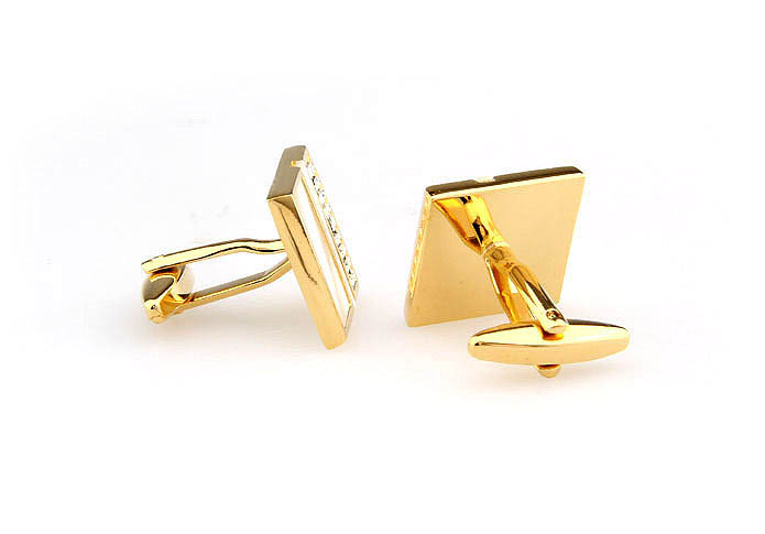  Gold Luxury Cufflinks Crystal Cufflinks Wholesale & Customized  CL665828