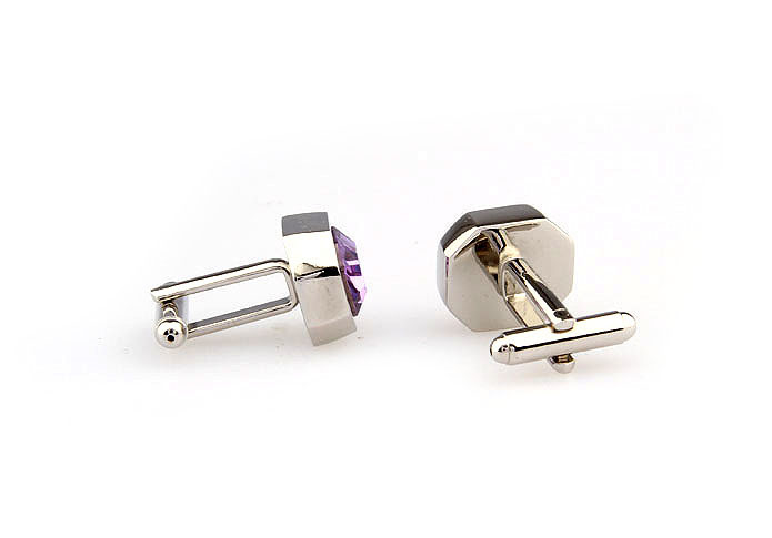  Purple Romantic Cufflinks Crystal Cufflinks Wholesale & Customized  CL665830