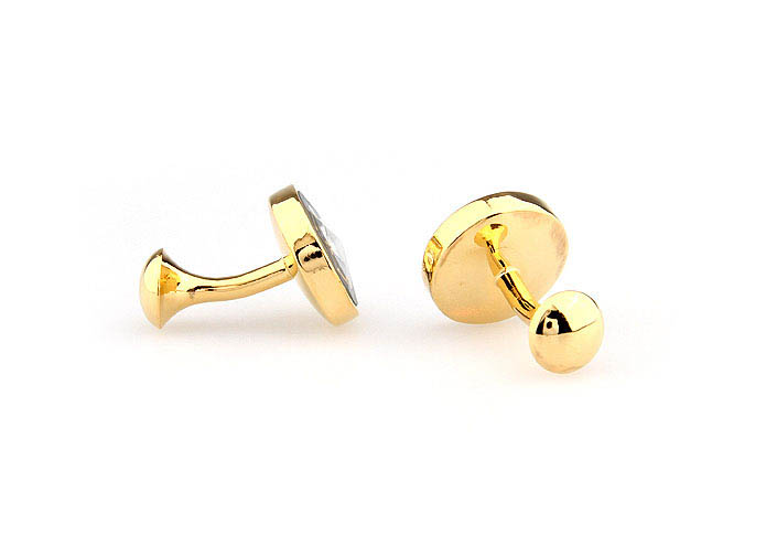  Gold Luxury Cufflinks Crystal Cufflinks Wholesale & Customized  CL666113