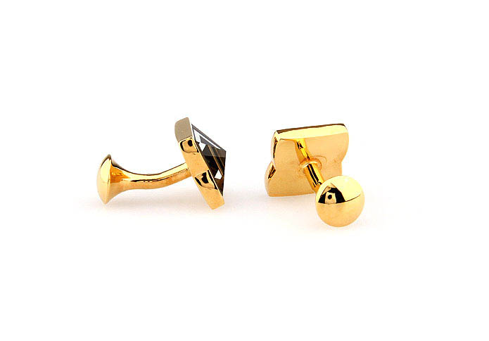  Gold Luxury Cufflinks Crystal Cufflinks Wholesale & Customized  CL666117