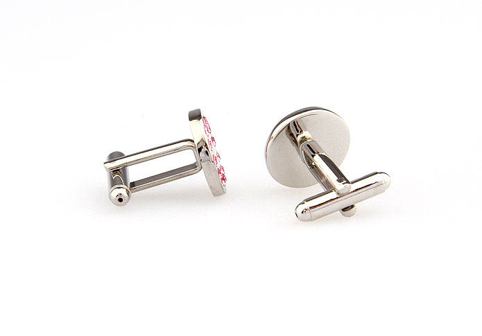  Pink Charm Cufflinks Crystal Cufflinks Wholesale & Customized  CL666245