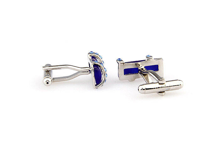  Blue Elegant Cufflinks Crystal Cufflinks Wholesale & Customized  CL666294
