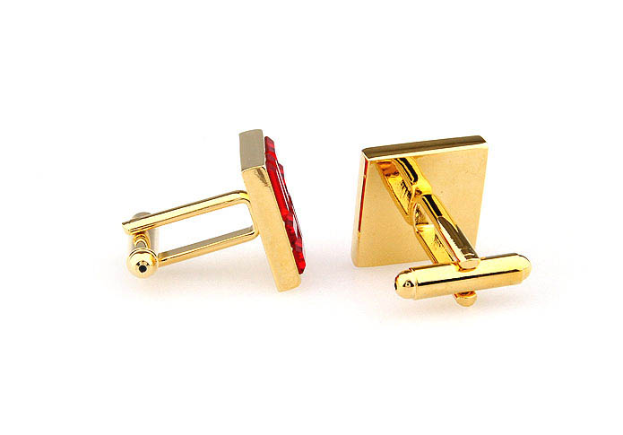  Gold Luxury Cufflinks Crystal Cufflinks Wholesale & Customized  CL666321