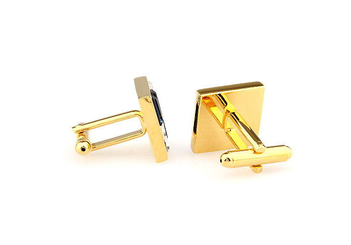  Gold Luxury Cufflinks Crystal Cufflinks Wholesale & Customized  CL666324