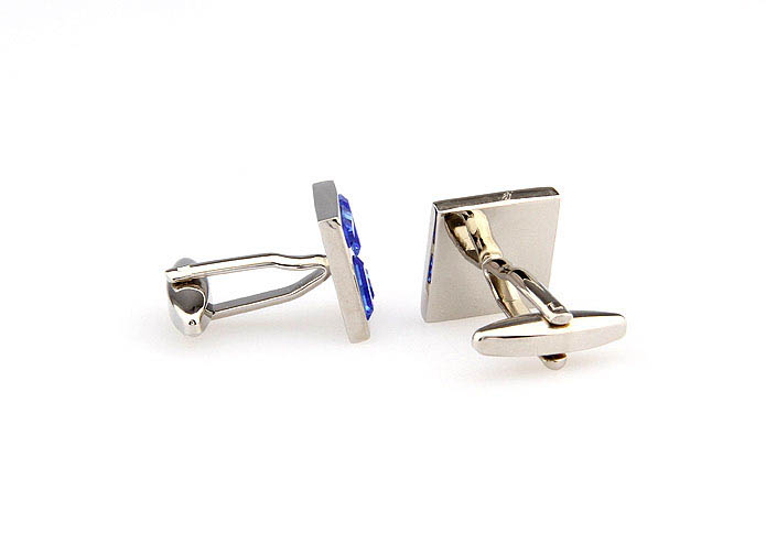  Blue Elegant Cufflinks Crystal Cufflinks Wholesale & Customized  CL666335