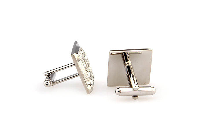 26 Letters D Cufflinks  White Purity Cufflinks Crystal Cufflinks Symbol Wholesale & Customized  CL666564