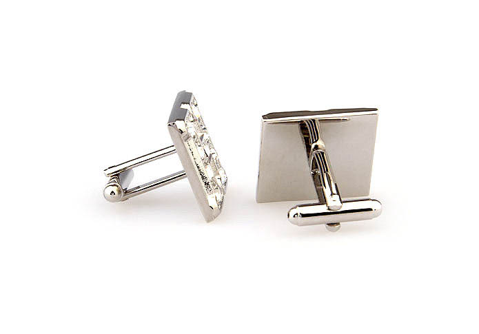 26 Letters H Cufflinks  White Purity Cufflinks Crystal Cufflinks Symbol Wholesale & Customized  CL666568