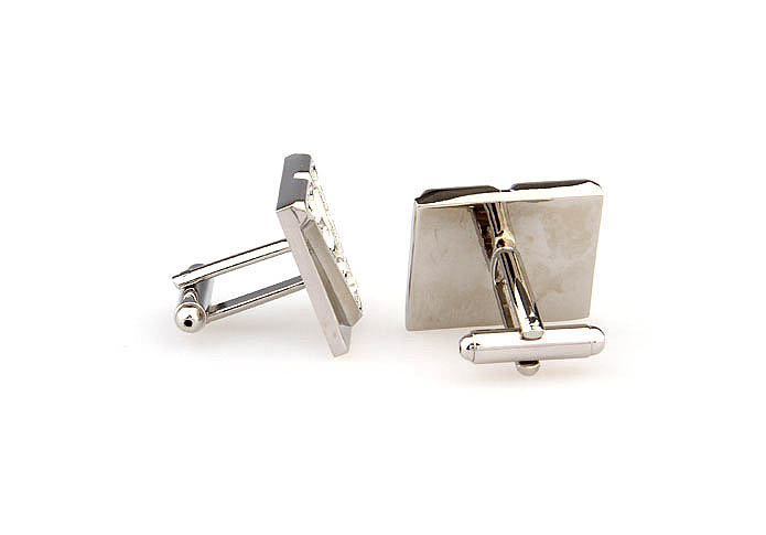 26 Letters V Cufflinks  White Purity Cufflinks Crystal Cufflinks Symbol Wholesale & Customized  CL666582
