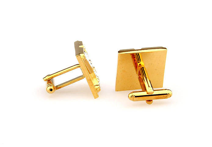 26 Letters Y Cufflinks  Gold Luxury Cufflinks Crystal Cufflinks Symbol Wholesale & Customized  CL666611