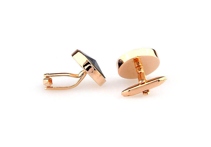  Gold Luxury Cufflinks Crystal Cufflinks Wholesale & Customized  CL666640