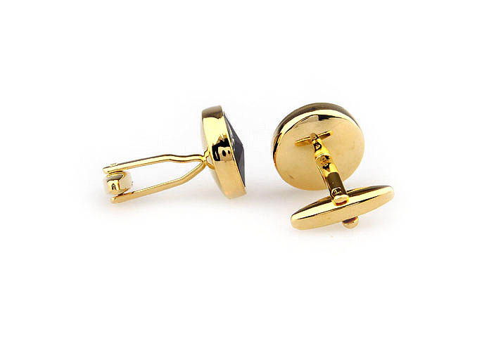  Gold Luxury Cufflinks Crystal Cufflinks Wholesale & Customized  CL666645