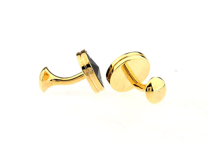  Gold Luxury Cufflinks Crystal Cufflinks Wholesale & Customized  CL666687