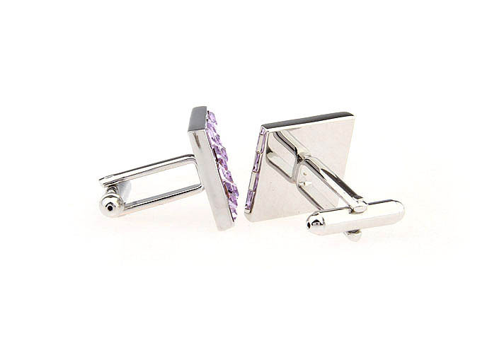  Purple Romantic Cufflinks Crystal Cufflinks Wholesale & Customized  CL666765