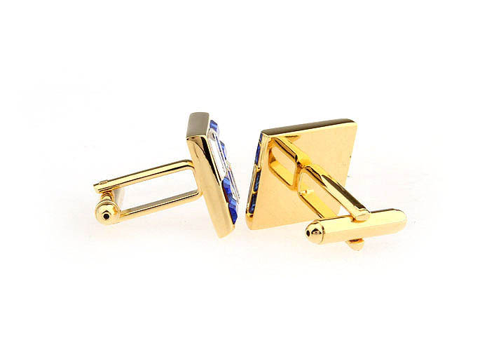  Gold Luxury Cufflinks Crystal Cufflinks Wholesale & Customized  CL666785
