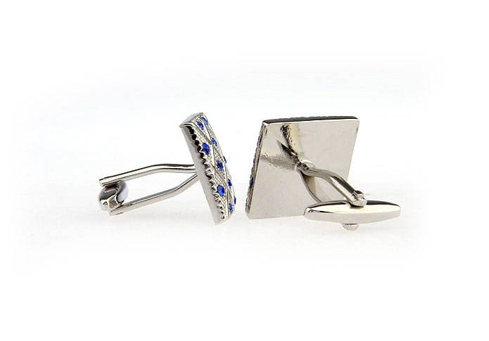  Blue Elegant Cufflinks Crystal Cufflinks Wholesale & Customized  CL671326