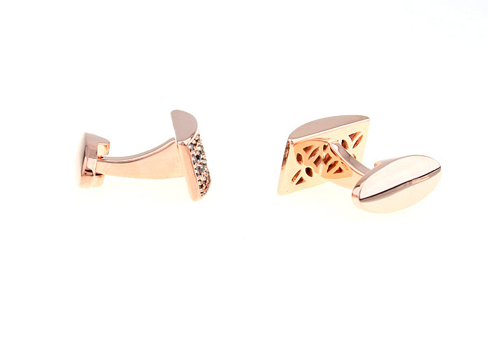  Gold Luxury Cufflinks Crystal Cufflinks Wholesale & Customized  CL681034