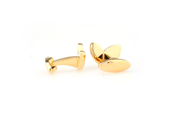 Heart shaped Cufflinks  Gold Luxury Cufflinks Crystal Cufflinks Funny Wholesale & Customized  CL681041