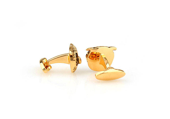 Owl Cufflinks  Gold Luxury Cufflinks Crystal Cufflinks Animal Wholesale & Customized  CL681049