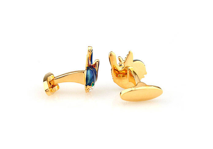 Cuckoo Cufflinks  Gold Luxury Cufflinks Crystal Cufflinks Animal Wholesale & Customized  CL681071