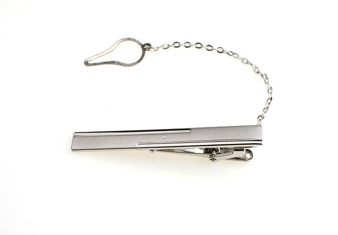  White Purity Tie Clips Crystal Tie Clips Wholesale & Customized  CL840723
