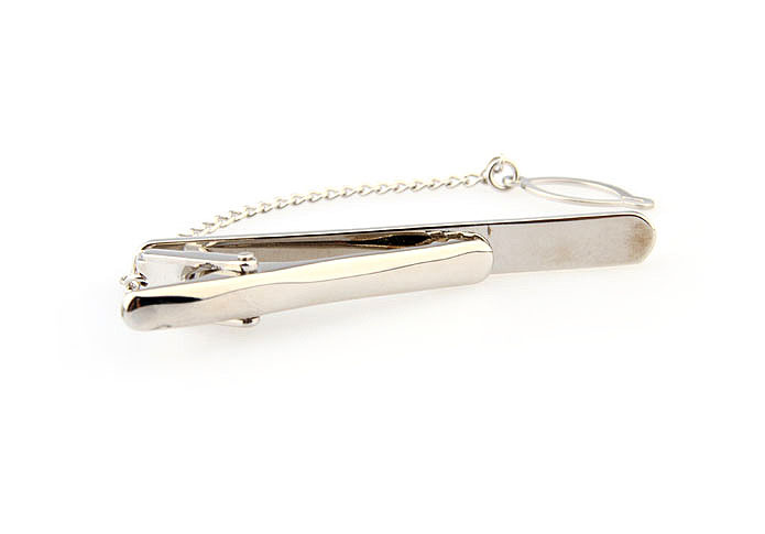  White Purity Tie Clips Crystal Tie Clips Wholesale & Customized  CL860786