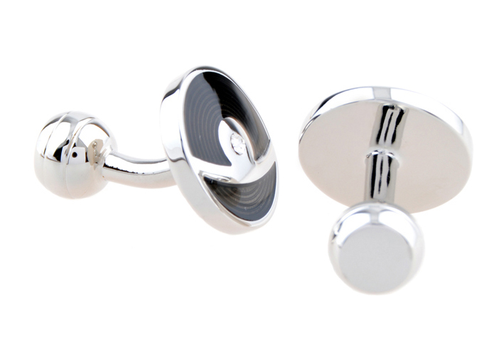 White Purity Cufflinks Enamel Cufflinks Wholesale & Customized  CL653215