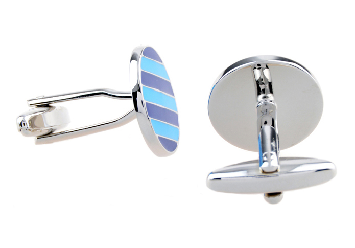  Blue Elegant Cufflinks Enamel Cufflinks Wholesale & Customized  CL653216