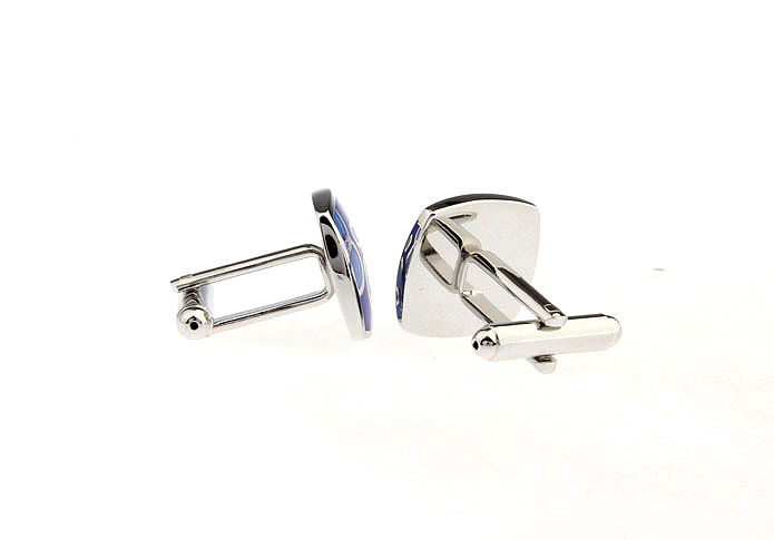  Blue Elegant Cufflinks Enamel Cufflinks Wholesale & Customized  CL662244