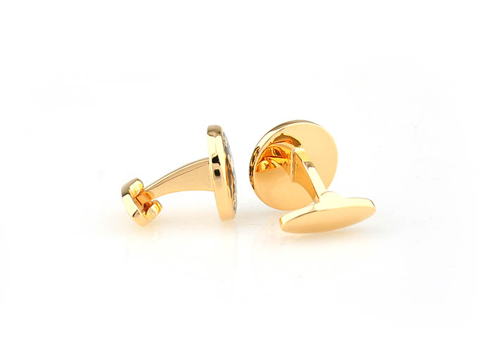 Gold cloud Cufflinks  Gold Luxury Cufflinks Enamel Cufflinks Wholesale & Customized  CL680825