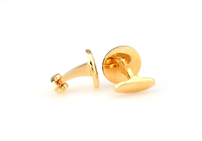 Gold cloud Cufflinks  Gold Luxury Cufflinks Enamel Cufflinks Wholesale & Customized  CL680837