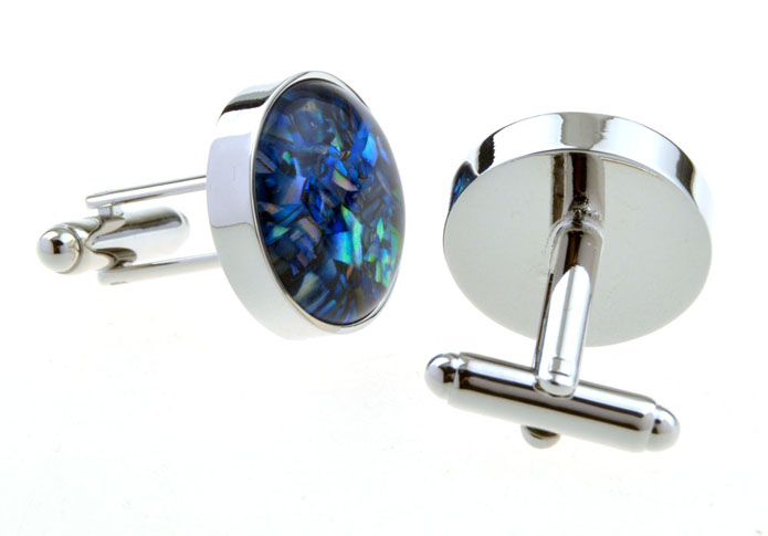  Blue Elegant Cufflinks Gem Cufflinks Wholesale & Customized  CL656237