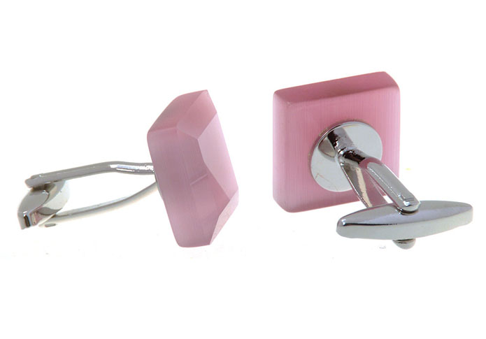  Pink Charm Cufflinks Gem Cufflinks Wholesale & Customized  CL656618