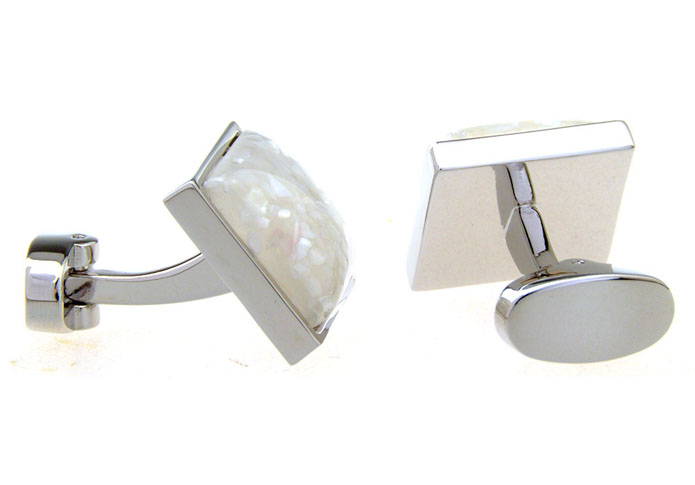  White Purity Cufflinks Gem Cufflinks Wholesale & Customized  CL656621
