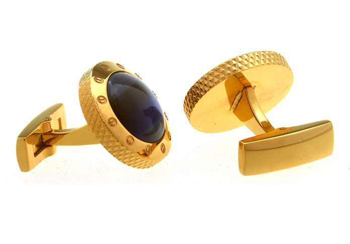  Blue Elegant Cufflinks Gem Cufflinks Wholesale & Customized  CL656860