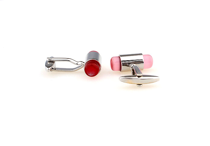  Pink Charm Cufflinks Gem Cufflinks Wholesale & Customized  CL660075