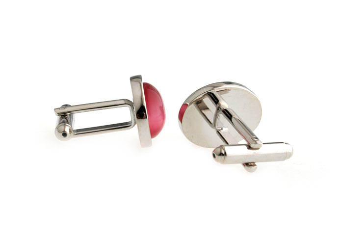  Pink Charm Cufflinks Gem Cufflinks Wholesale & Customized  CL660480