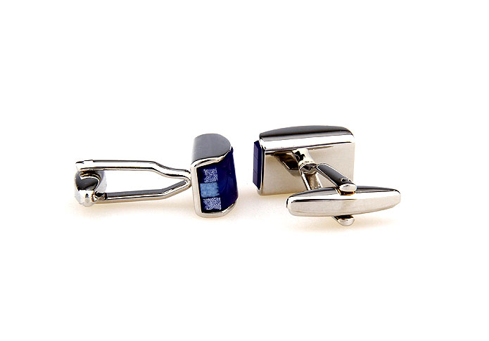  Blue Elegant Cufflinks Gem Cufflinks Wholesale & Customized  CL660510