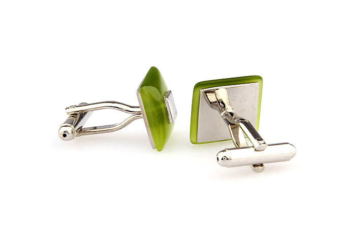  Green Intimate Cufflinks Gem Cufflinks Wholesale & Customized  CL660983