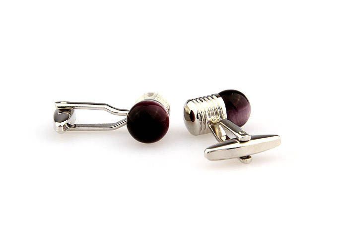  Purple Romantic Cufflinks Gem Cufflinks Tools Wholesale & Customized  CL660996