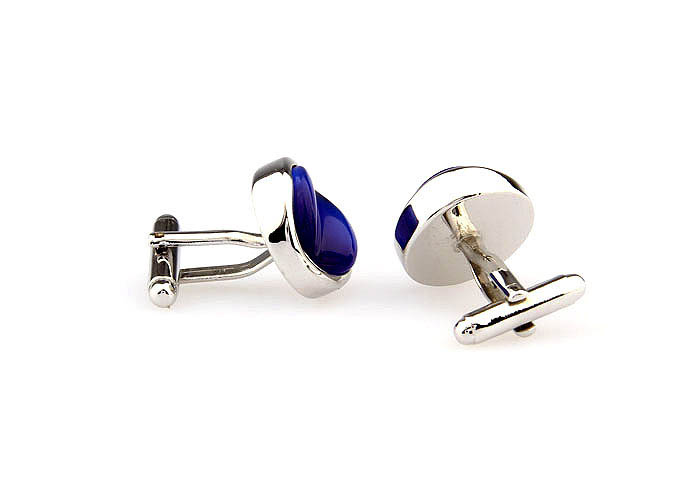  Blue Elegant Cufflinks Gem Cufflinks Wholesale & Customized  CL661240