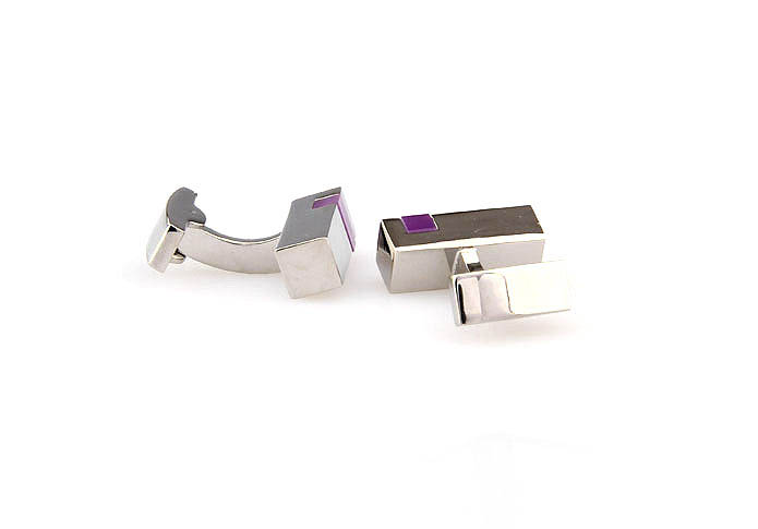  Purple Romantic Cufflinks Gem Cufflinks Wholesale & Customized  CL661295