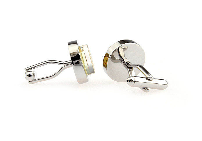 Level meter Cufflinks  Yellow Lively Cufflinks Printed Cufflinks Functional Wholesale & Customized  CL651165