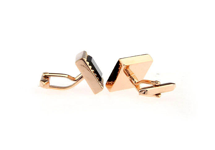  Gold Luxury Cufflinks Onyx Cufflinks Wholesale & Customized  CL663851