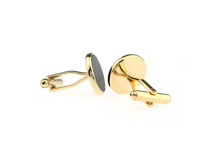  Gold Luxury Cufflinks Onyx Cufflinks Wholesale & Customized  CL671279