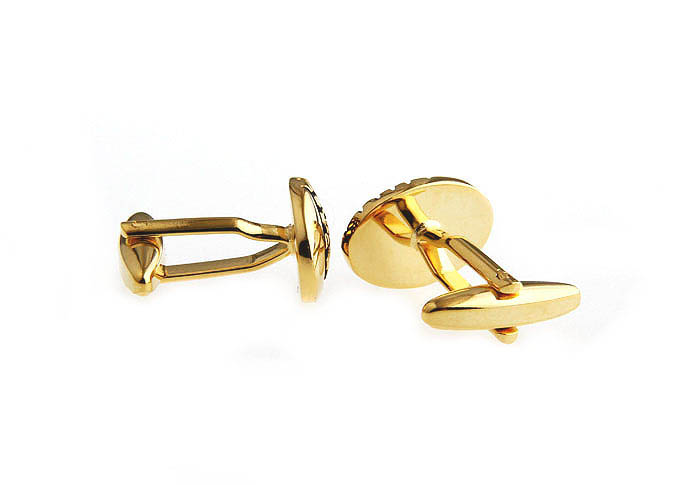 Footprint Cufflinks  Gold Luxury Cufflinks Paint Cufflinks Funny Wholesale & Customized  CL640952