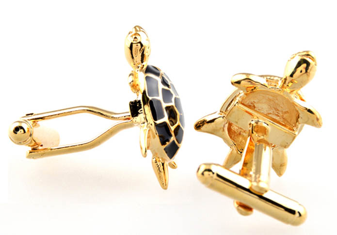 Beetles send blessing Cufflinks  Gold Luxury Cufflinks Paint Cufflinks Animal Wholesale & Customized  CL653348